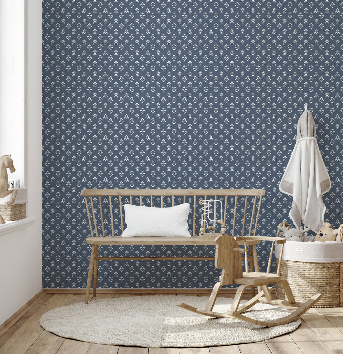 Laina Removable Peel and Stick Wallpaper by Quirky Paisley Designs