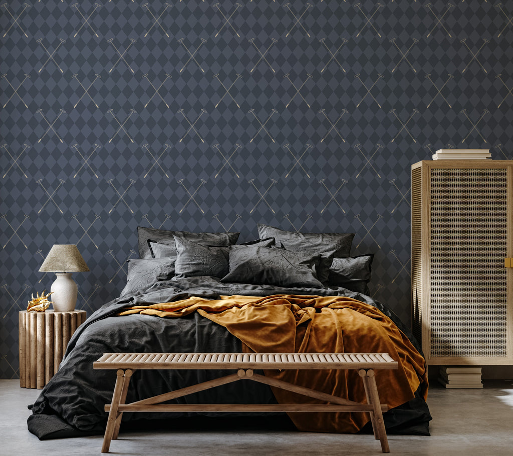 Merrick Wallpaper by The Rosenborg Company