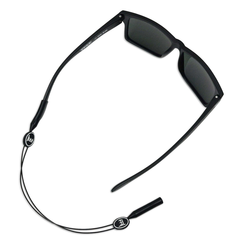 Adjustable Steel Black Sunglass Neck Cord for Secure Eyewear Fit