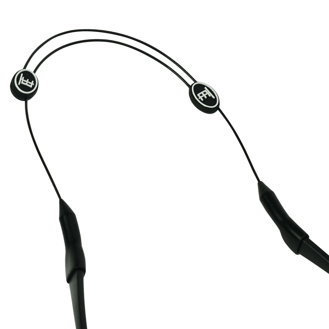 Adjustable Steel Black Sunglass Neck Cord for Secure Eyewear Fit