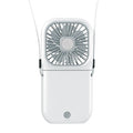Foldable 3-in-1 Rechargeable Neck Fan & Desk Fan - Portable Cooling
