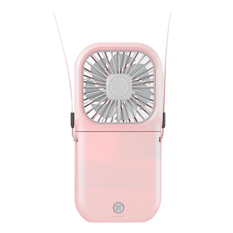 Foldable 3-in-1 Rechargeable Neck Fan & Desk Fan - Portable Cooling