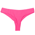 Nelly Brayden Bottom in solid hot pink with wide side bands