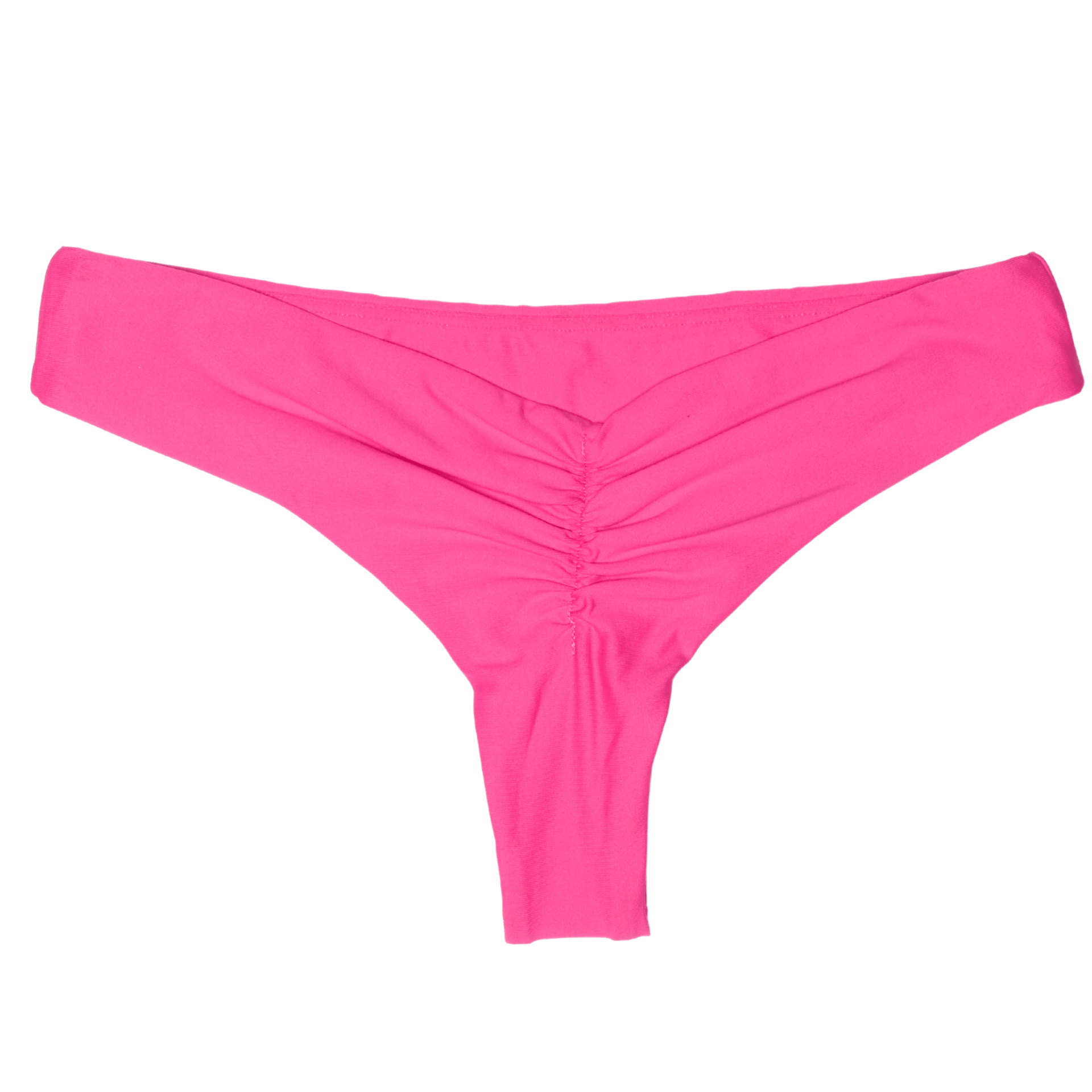 Nelly Brayden Bottom - Hot Pink Minimalist Stay-Put Bikini