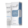 Neova Cu3 Lip Repair recovery balm in white, blue, and silver packaging