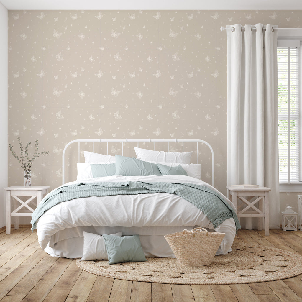 Roamy Removable Peel and Stick Wallpaper by The Feral Flower