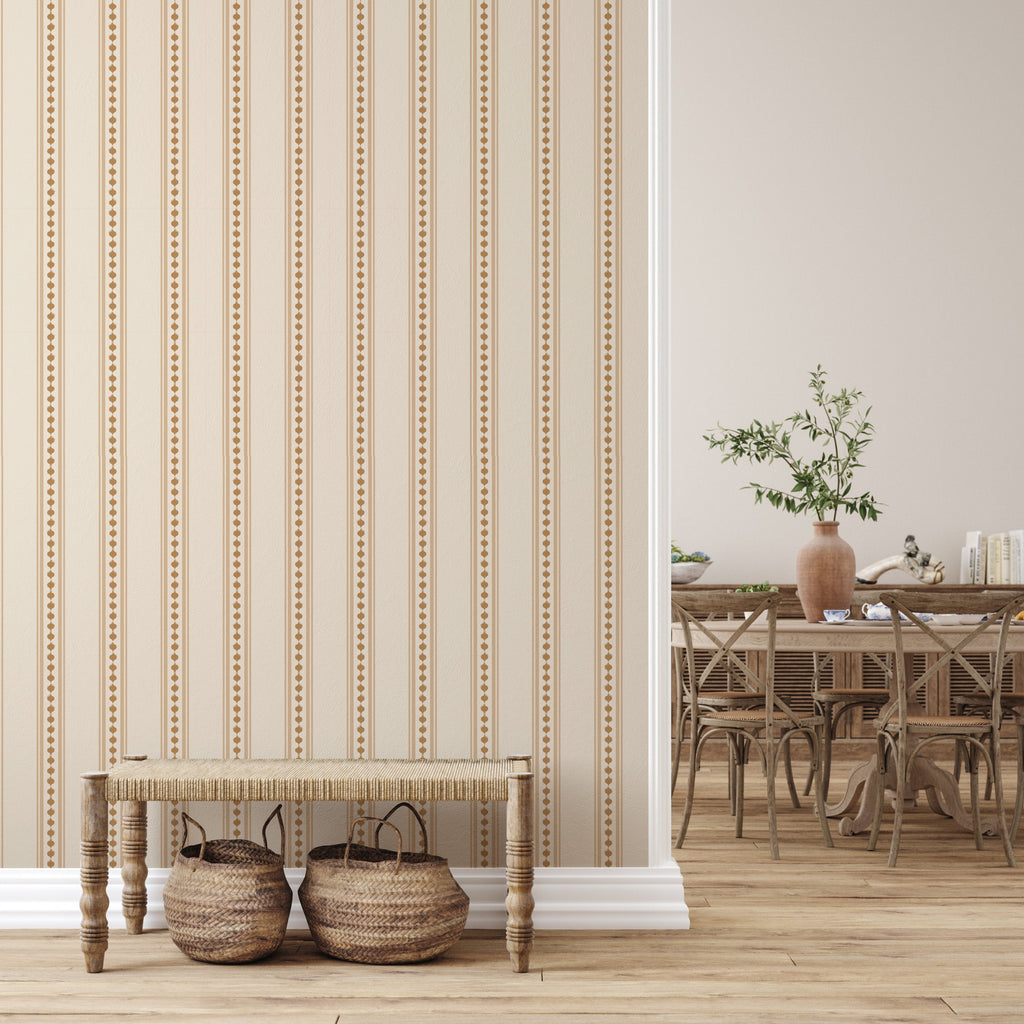 Conway Removable Peel and Stick Wallpaper by Beeky Illustration