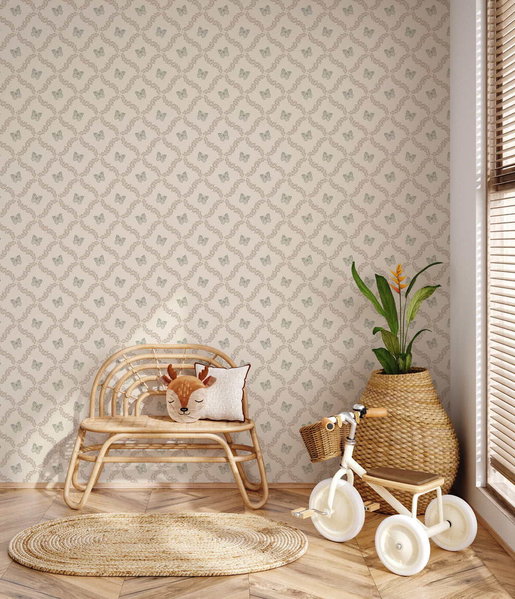 Reverie Removable Peel and Stick Wallpaper by Fede Volpato