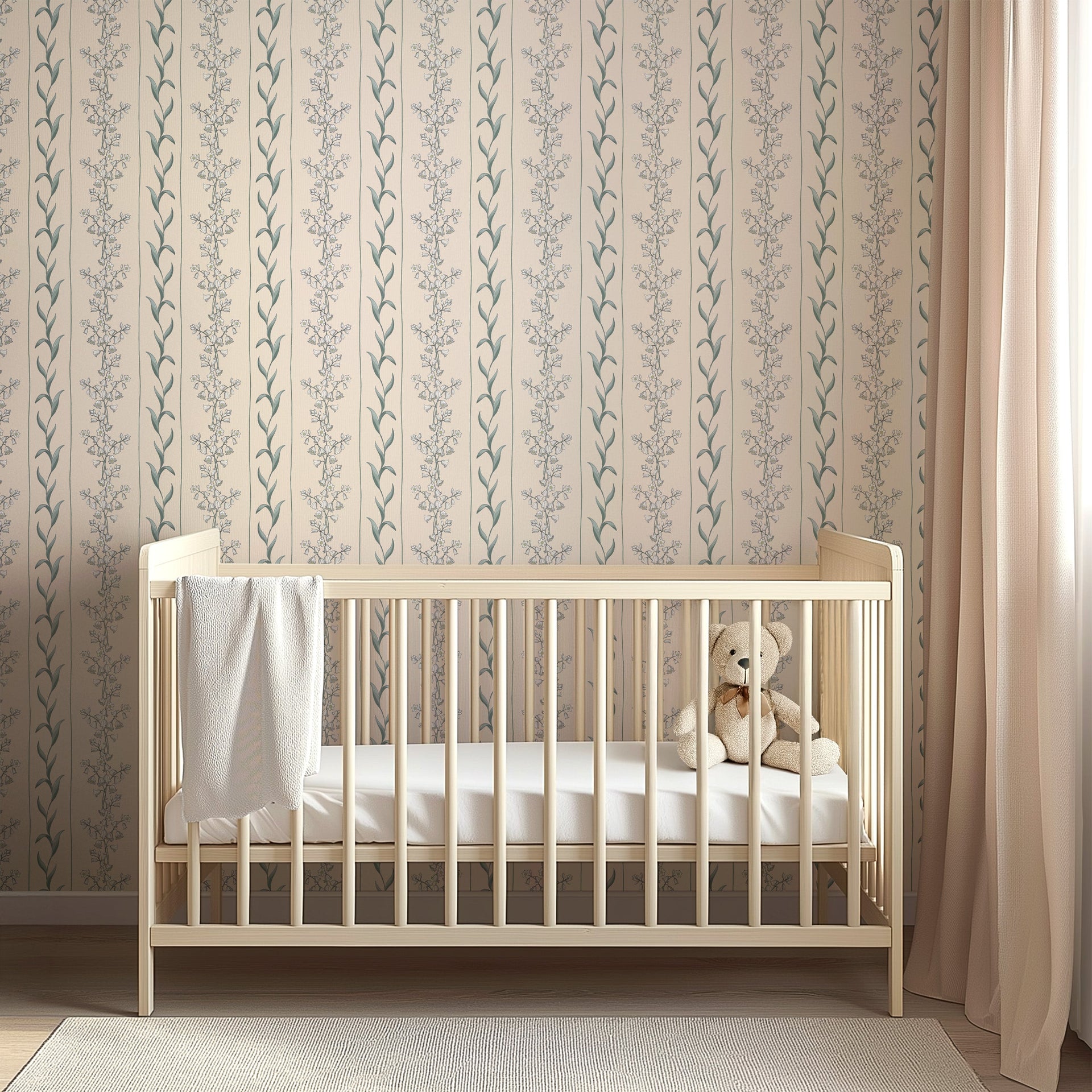 Ada Removable Peel and Stick Wallpaper by Astrid Blanchard