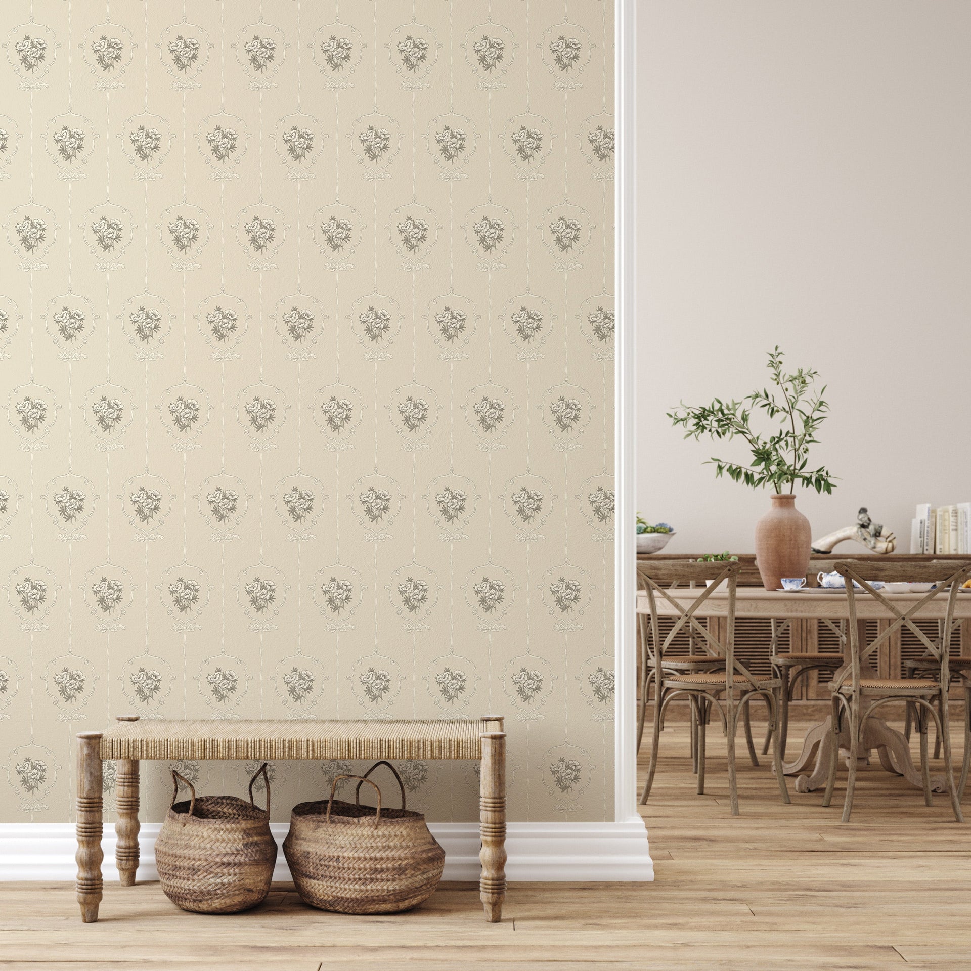 Southerly Peel and Stick Removable Wallpaper by Grateful Artsy Soul