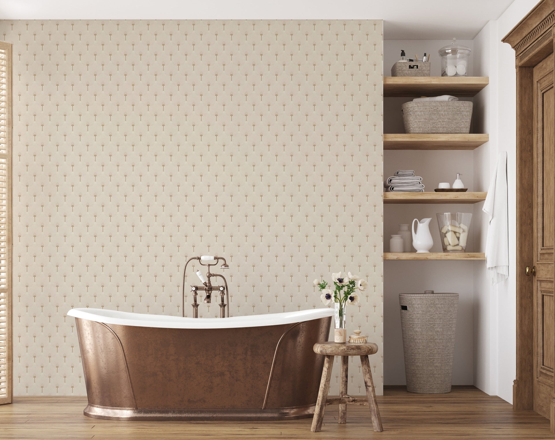 Alma Peel and Stick Removable Wallpaper by Marie Erstad Studio