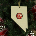 Nevada Beer Cap Map Ornaments