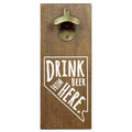 Nevada Drink Beer From Here Cap Catching Magnetic Bottle Opener
