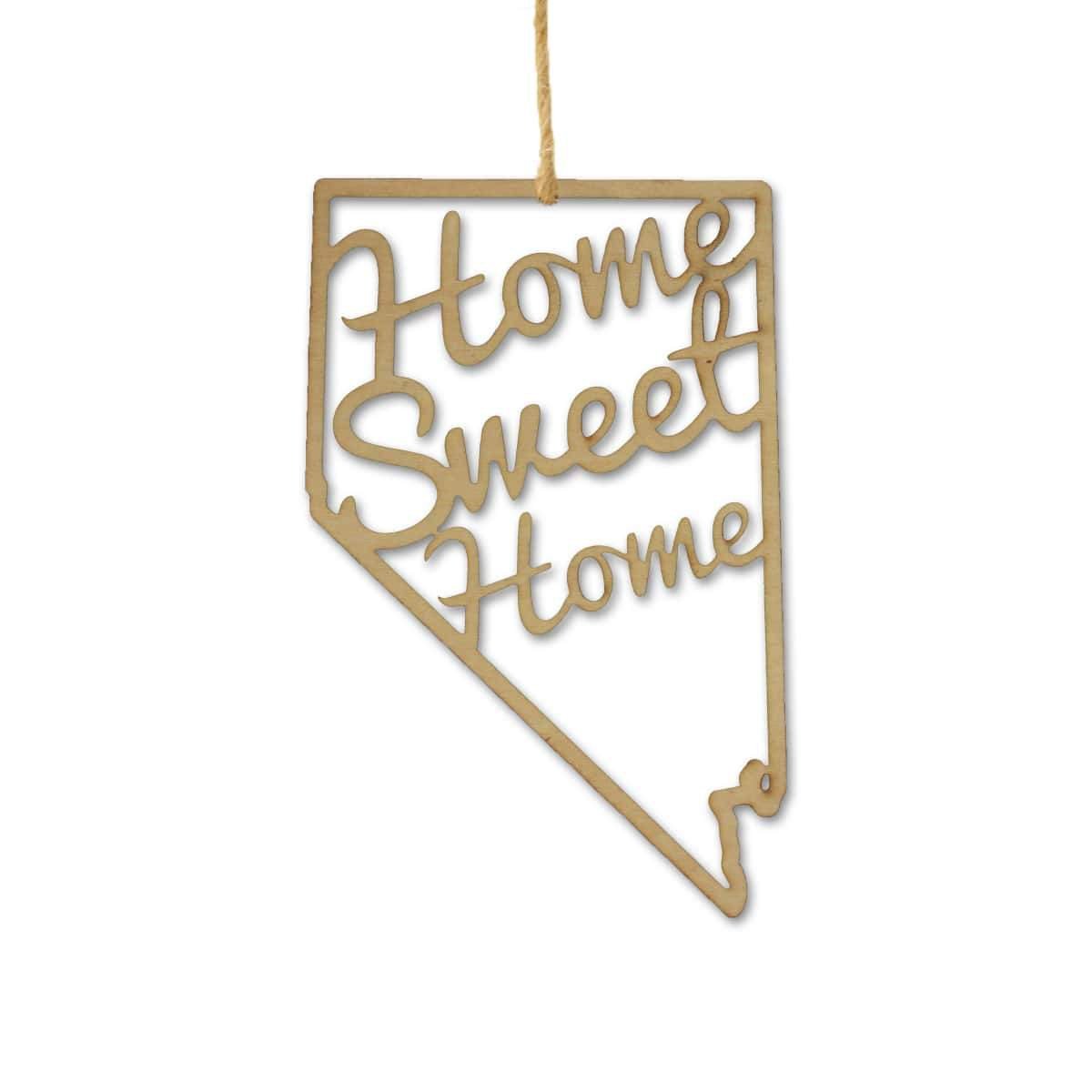 Nevada Home Sweet Home Ornaments