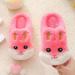 Kids' Cute Unicorn Knit Slippers - Warm Memory Foam Slip-Ons