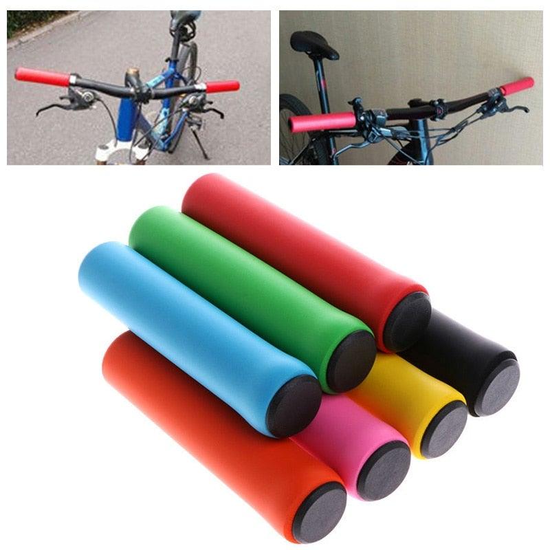 Super Light Silicone Bicycle Handlebar Grips, Shock Absorbing