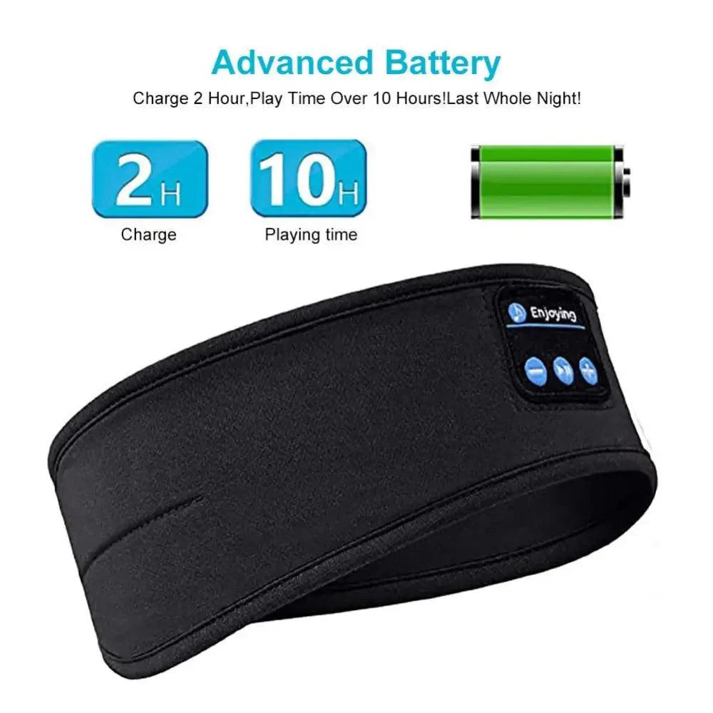 Wireless Bluetooth Sport Headband Headphones for Sleep and Exercise