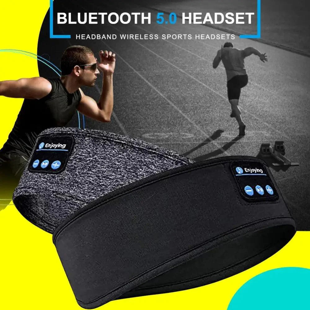 Wireless Bluetooth Sport Headband Headphones for Sleep and Exercise