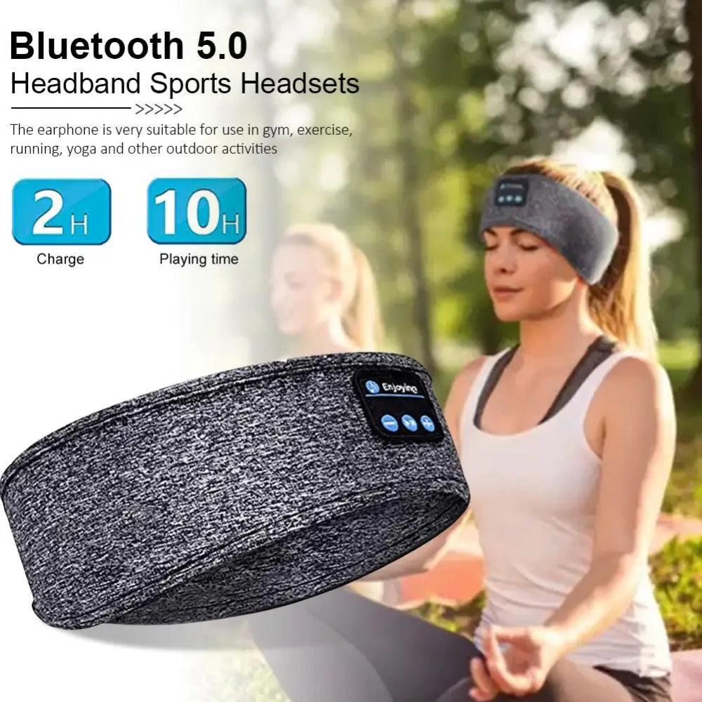 Wireless Bluetooth Sport Headband Headphones for Sleep and Exercise