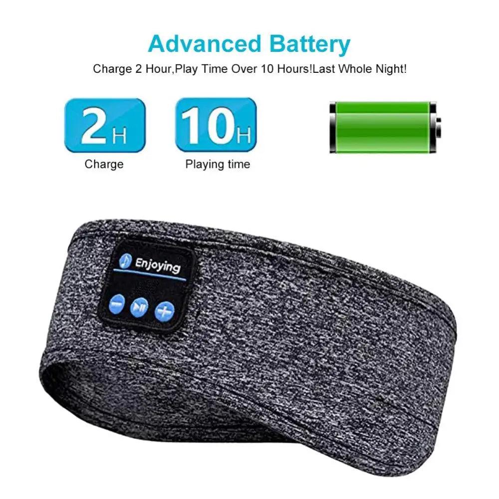 Wireless Bluetooth Sport Headband Headphones for Sleep and Exercise
