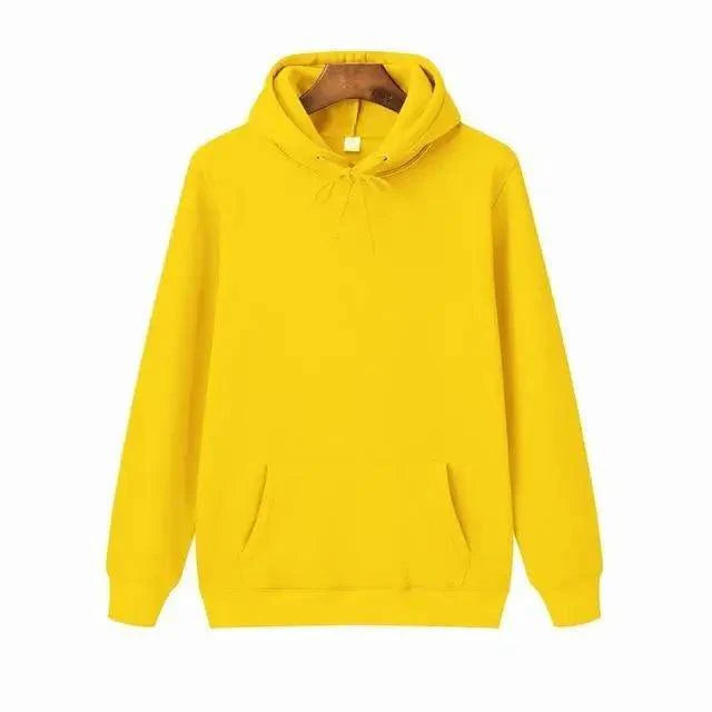 Vibrant Fleece Pullover Hoodie for Women and Men