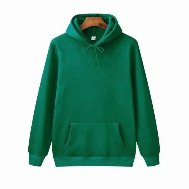 Vibrant Fleece Pullover Hoodie for Women and Men