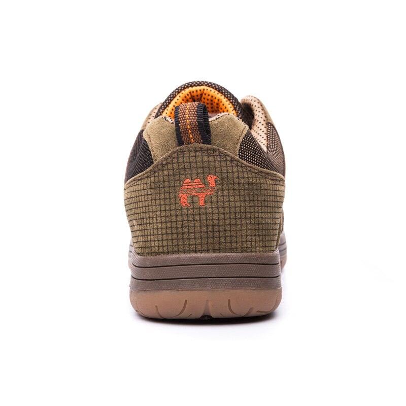 Mens Durable Low Cut Hiking Boots Sport Outdoor Walking Shoes