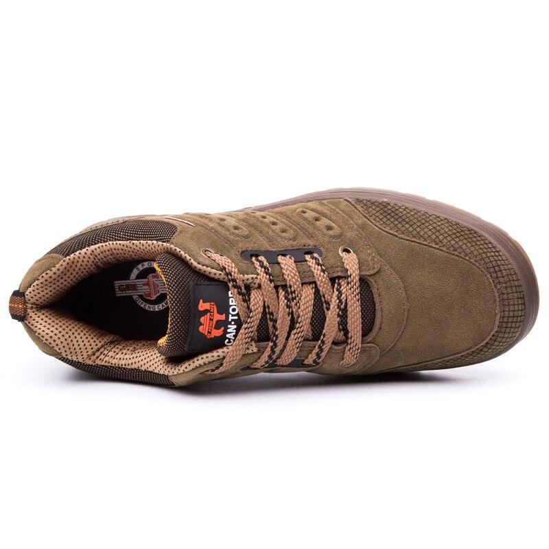 Mens Durable Low Cut Hiking Boots Sport Outdoor Walking Shoes