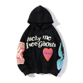 Unisex 'Lucky Me I See Ghosts' Graphic Hoodie - Hip Hop Streetwear
