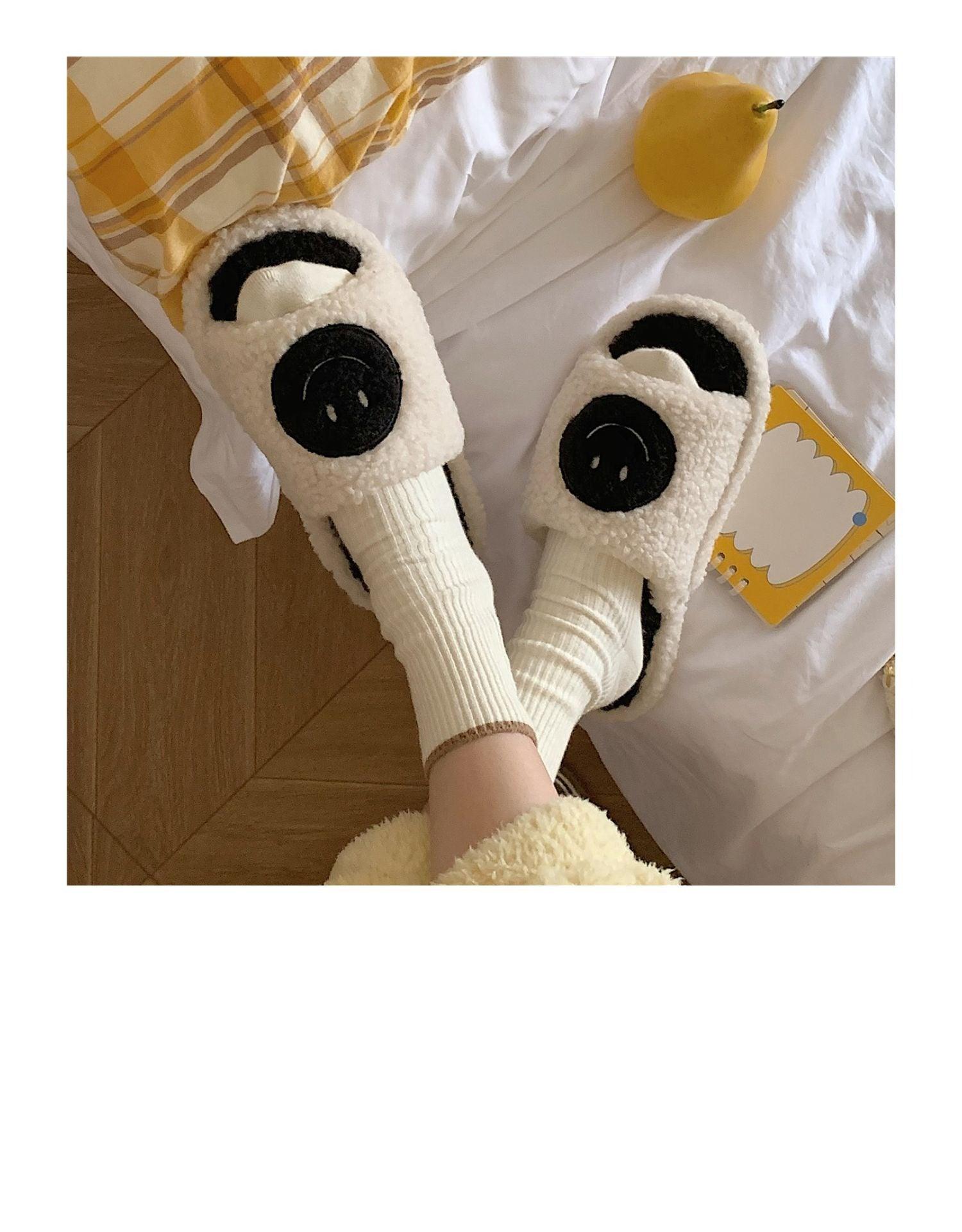 Plush Memory Foam Furry Slippers - Open Toe Comfy House Slides