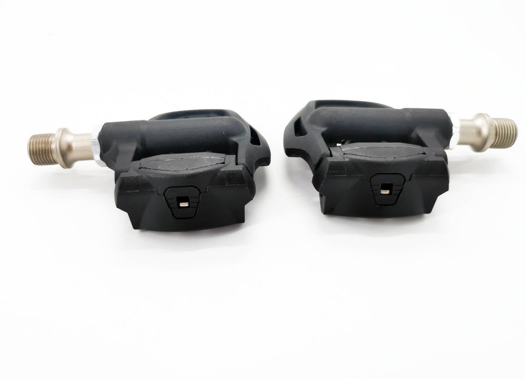 Ultralight Nylon Self-Locking Pedals, Clipless Spin Bike Set
