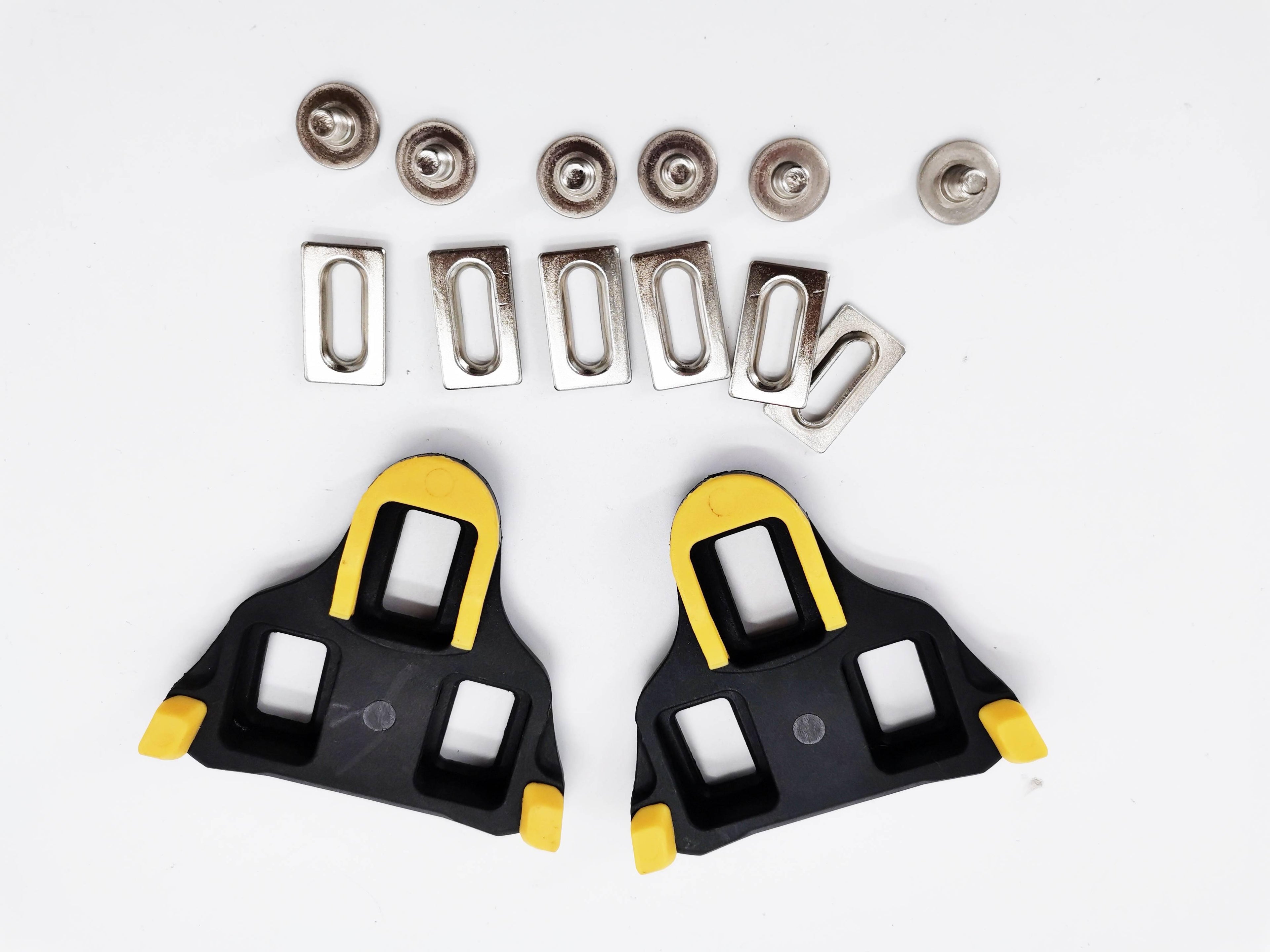 Ultralight Nylon Self-Locking Pedals, Clipless Spin Bike Set