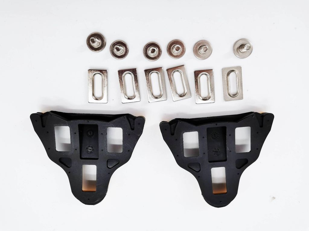 Ultralight Nylon Self-Locking Pedals, Clipless Spin Bike Set