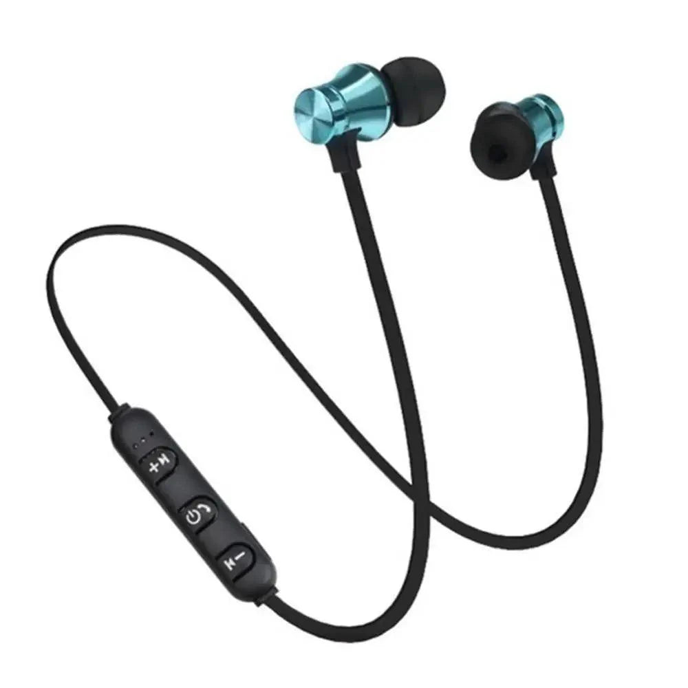 Magnetic Bluetooth Neckband Sports Earphones for Running & Workout