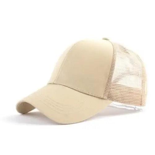 Elegant Glitter Sequins Ponytail Baseball Cap for Messy Buns