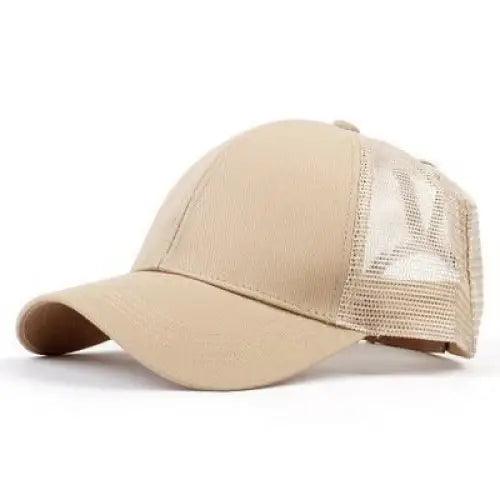 Elegant Glitter Sequins Ponytail Baseball Cap for Messy Buns