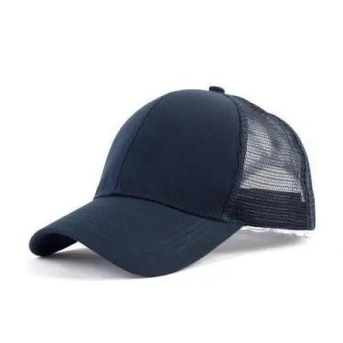 Elegant Glitter Sequins Ponytail Baseball Cap for Messy Buns