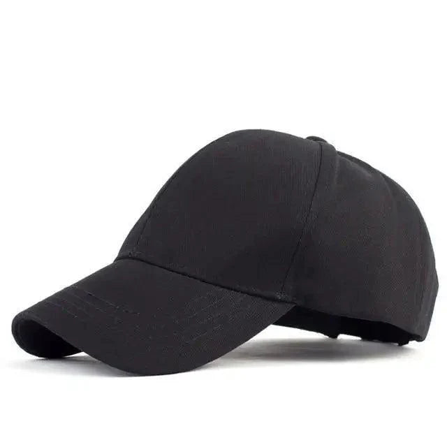 Elegant Glitter Sequins Ponytail Baseball Cap for Messy Buns