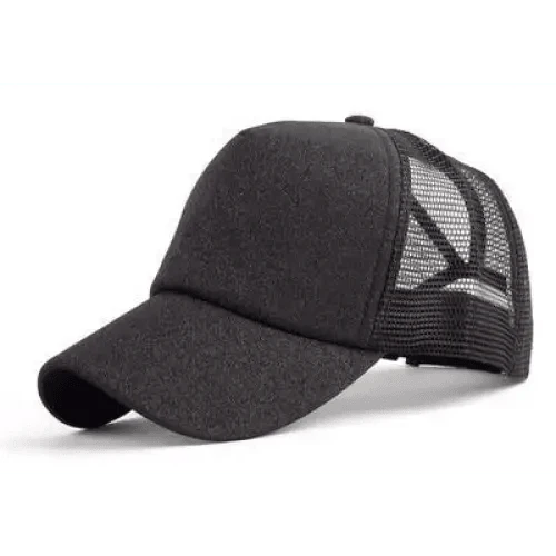Elegant Glitter Sequins Ponytail Baseball Cap for Messy Buns