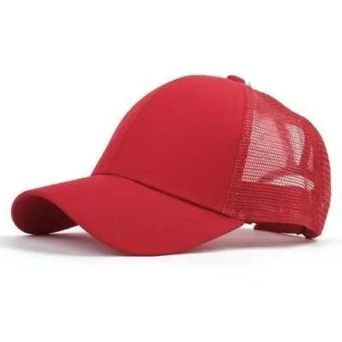 Elegant Glitter Sequins Ponytail Baseball Cap for Messy Buns