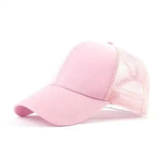 Elegant Glitter Sequins Ponytail Baseball Cap for Messy Buns