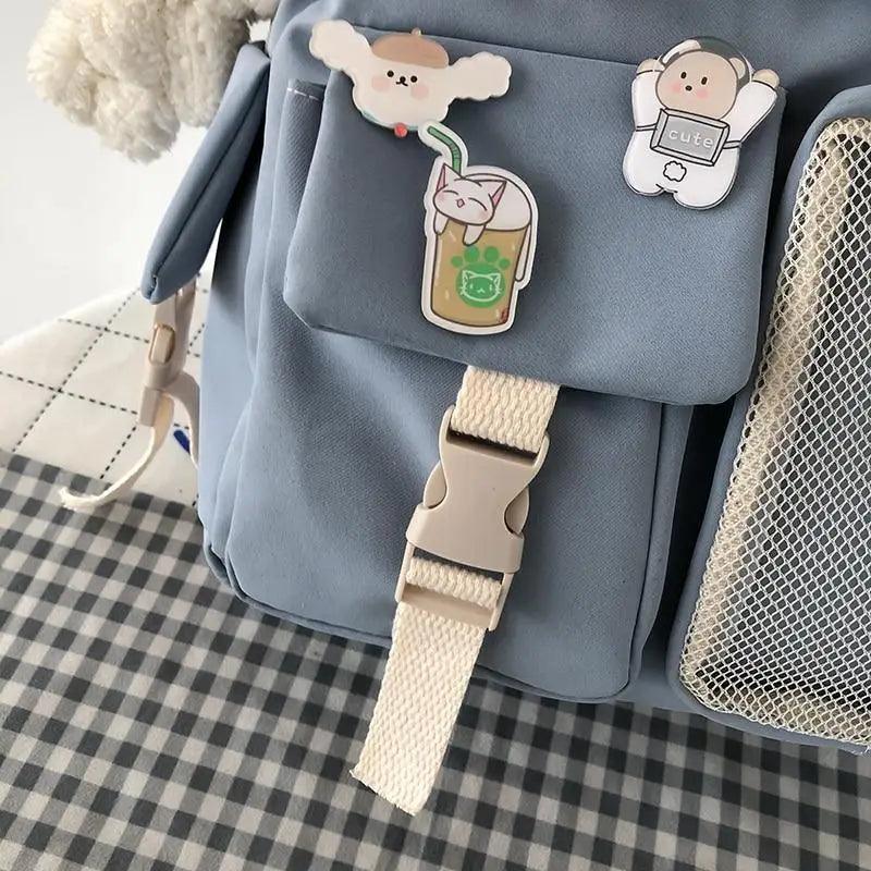 Elegant Waterproof Backpack for Women, Cute Laptop Bookbag for Travel
