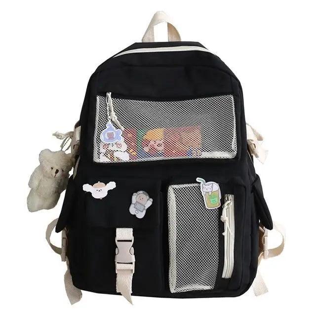 Elegant Waterproof Backpack for Women, Cute Laptop Bookbag for Travel