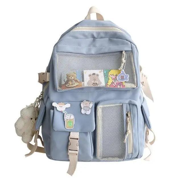 Elegant Waterproof Backpack for Women, Cute Laptop Bookbag for Travel