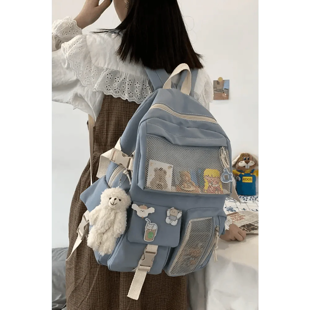 Elegant Waterproof Backpack for Women, Cute Laptop Bookbag for Travel