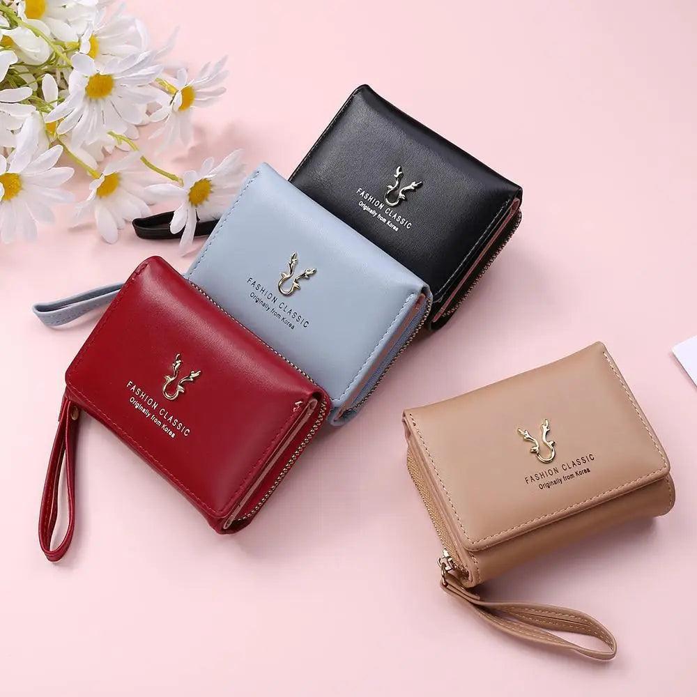 Elegant Minimalist Card Holder and Coin Purse for Women
