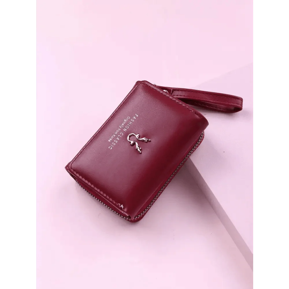 Elegant Minimalist Card Holder and Coin Purse for Women