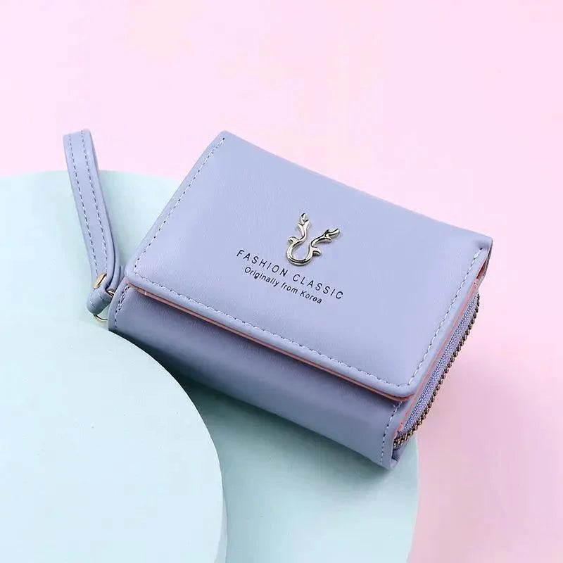 Elegant Minimalist Card Holder and Coin Purse for Women