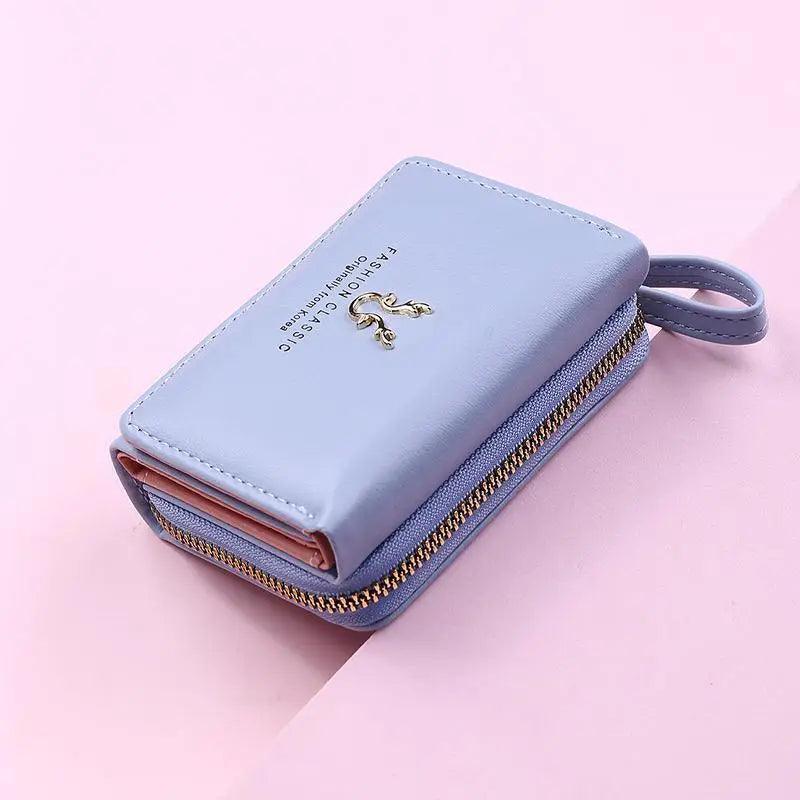 Elegant Minimalist Card Holder and Coin Purse for Women