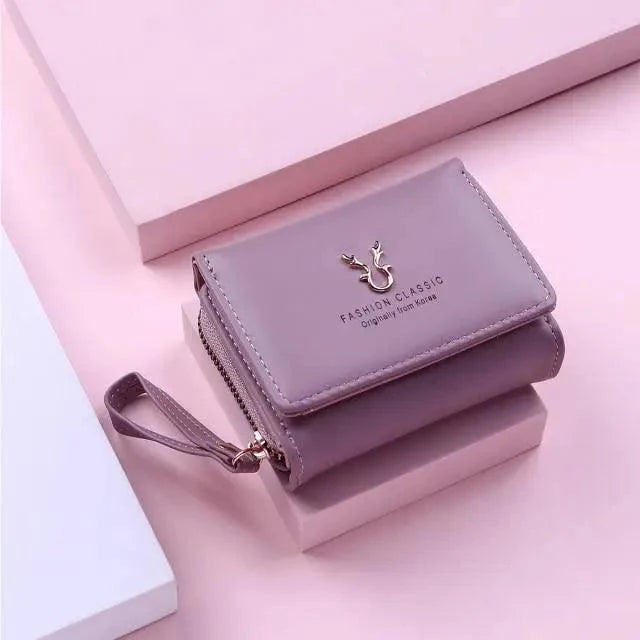 Elegant Minimalist Card Holder and Coin Purse for Women